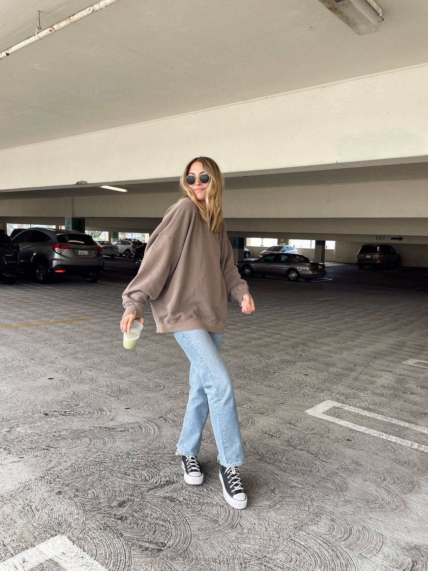 "Favorite Feelings" Organic Cotton Crewneck