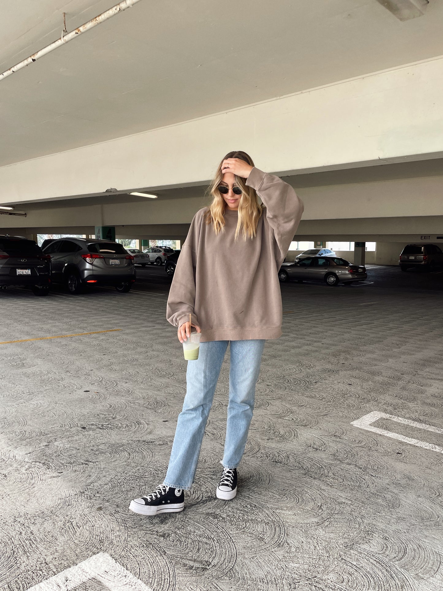 "Favorite Feelings" Organic Cotton Crewneck