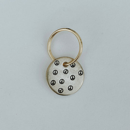 Custom *Symbols* / Small Brass Key Tag