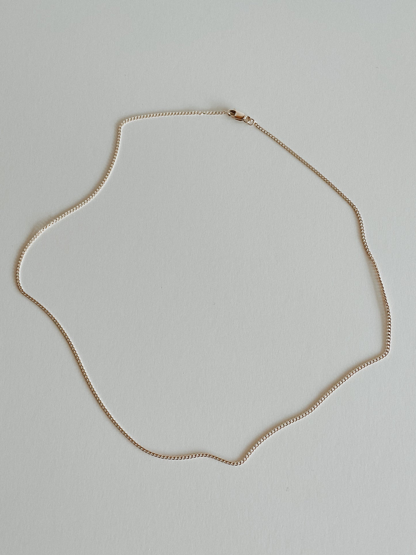 Goldie Necklace / Curb Chain