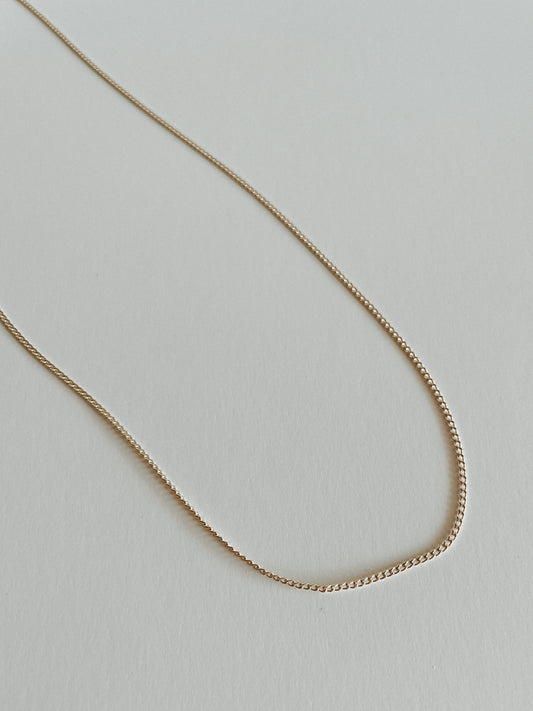 Goldie Necklace / Curb Chain